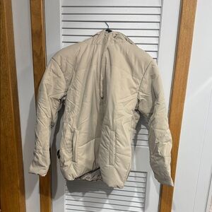 Women’s Beige Puffer Jacket
